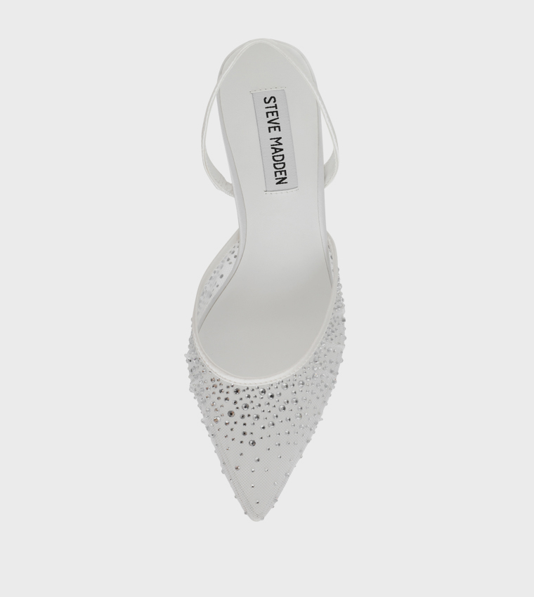 PIROUETTE Embellished Slingback Pumps