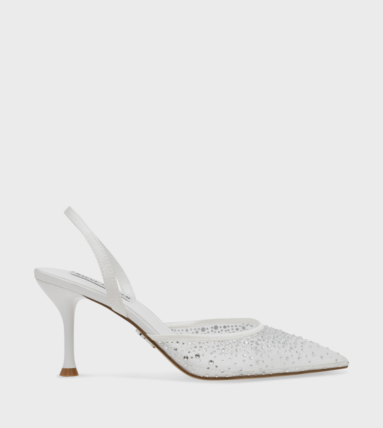 PIROUETTE Embellished Slingback Pumps