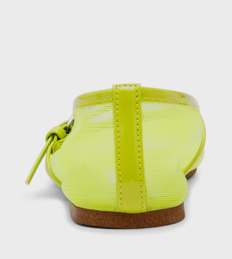 MASH Textured Ballet Flats