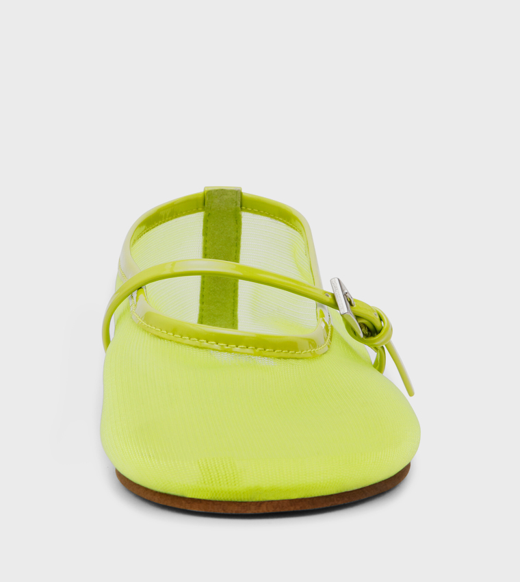 MASH Textured Ballet Flats