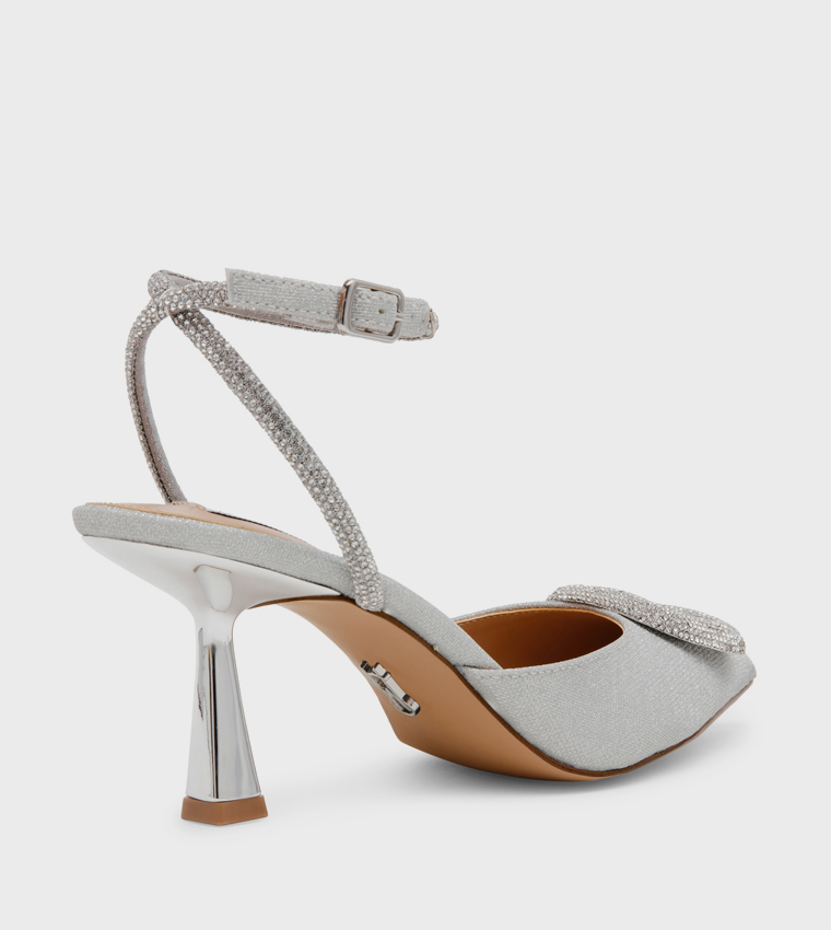 FLORENZIA Embellished Slingback Pumps