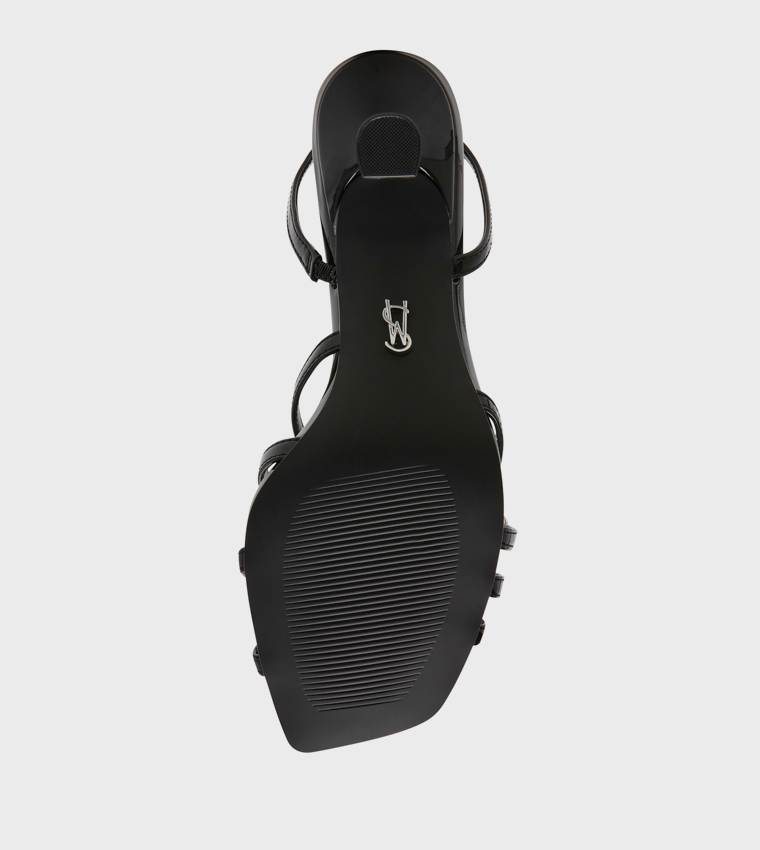 UPCLOSE Strappy Sling Back Heeled Sandals