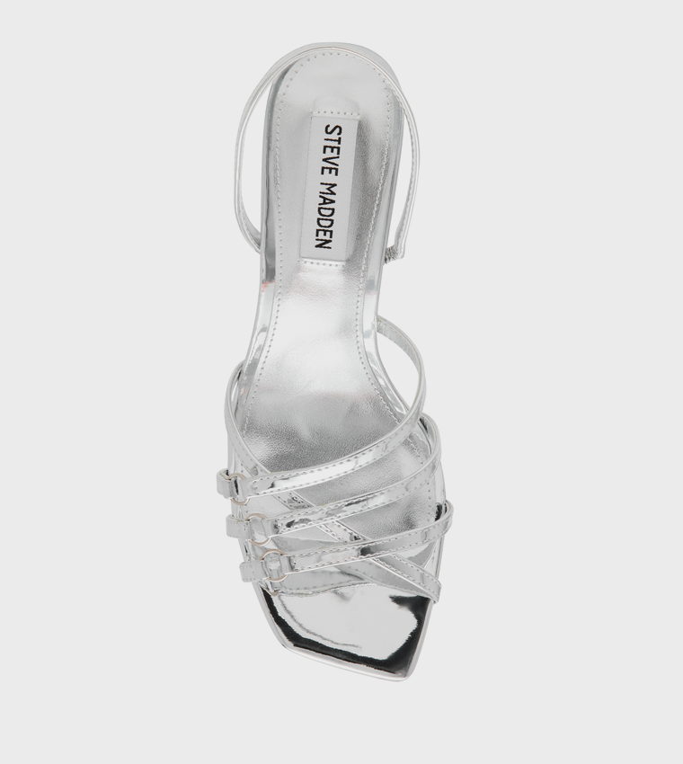 UPCLOSE Strappy Sling Back Heeled Sandals