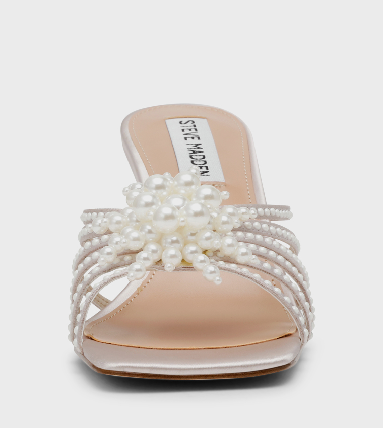SAFFY-P Embellished Strappy Heeled Sandals