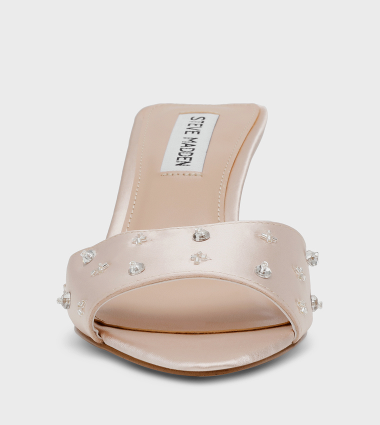 NESSAH Embellished Heeled Sandals