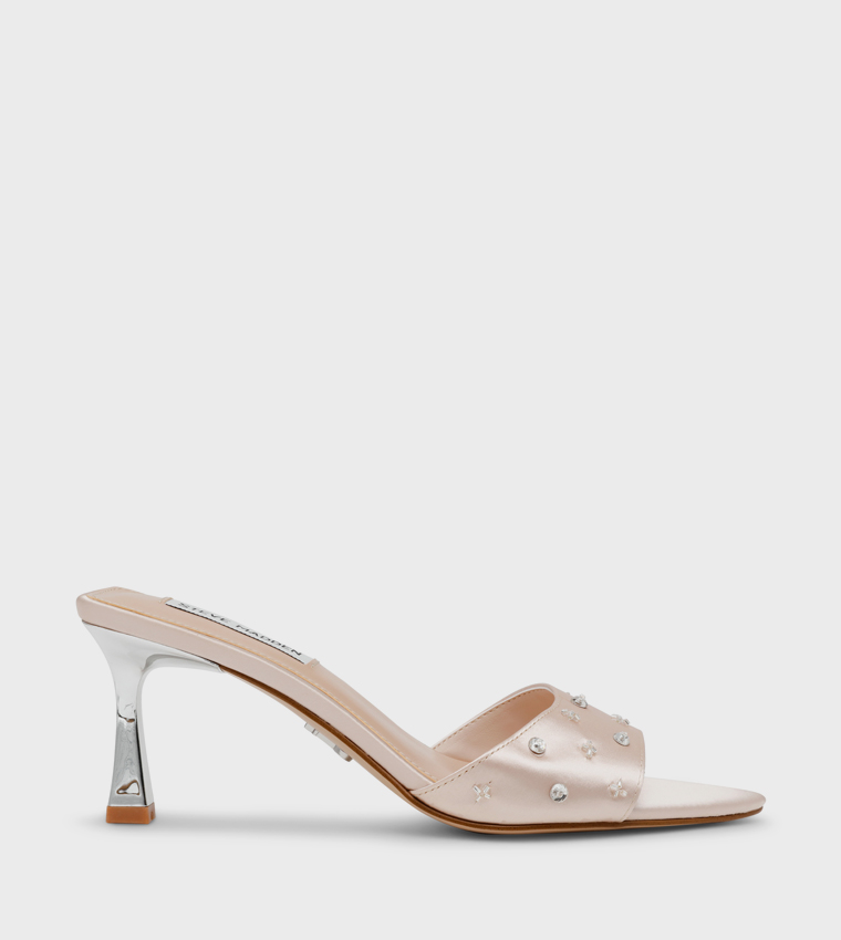 NESSAH Embellished Heeled Sandals