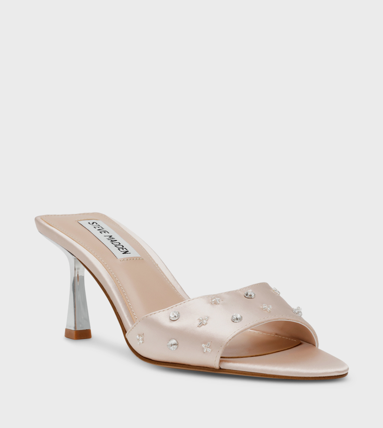 NESSAH Embellished Heeled Sandals