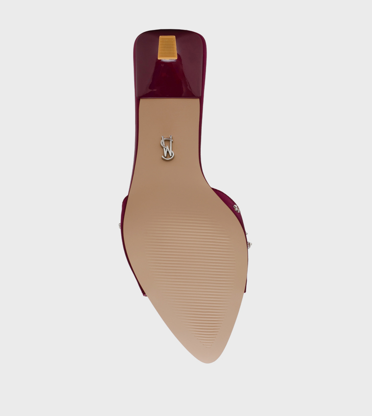 NESSAH Embellished Heeled Sandals