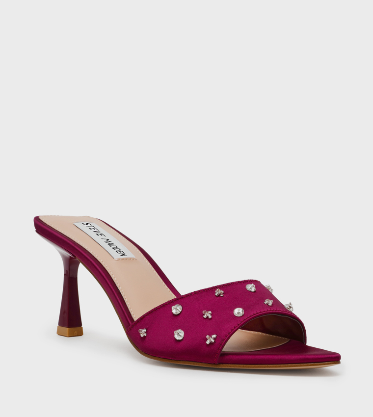NESSAH Embellished Heeled Sandals