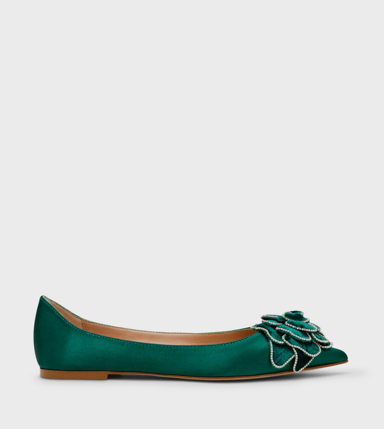 CARNATION Embellished Ballerinas