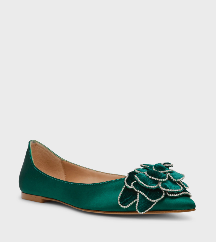 CARNATION Embellished Ballerinas