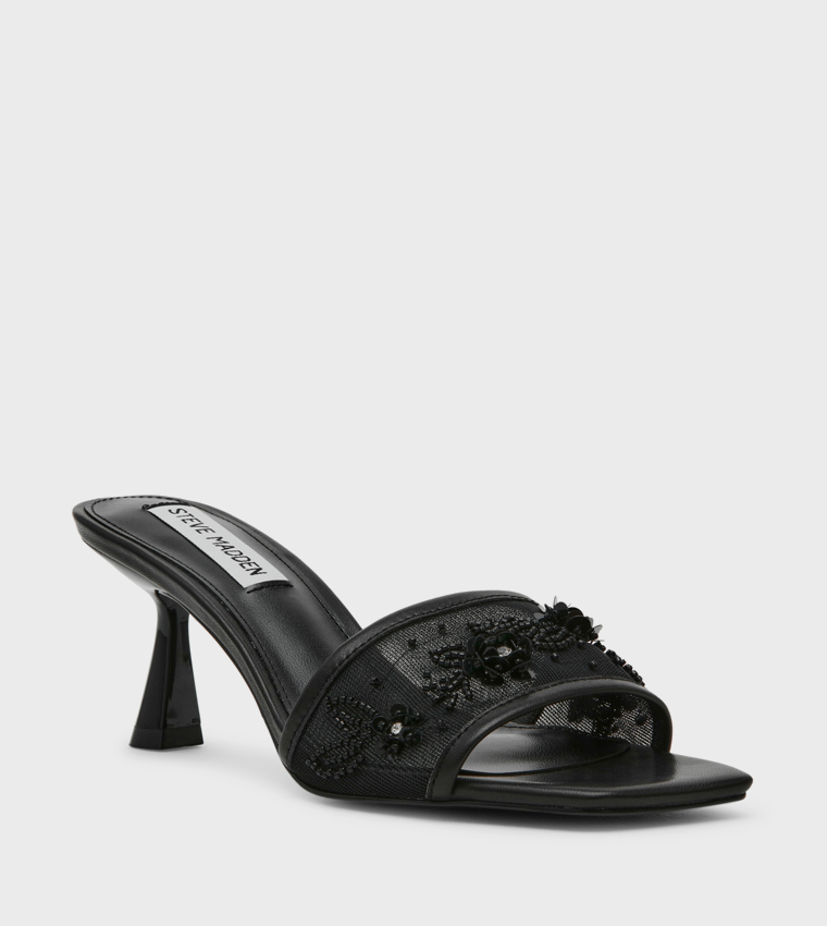 IN-BLOOM Embellished Heel Sandals