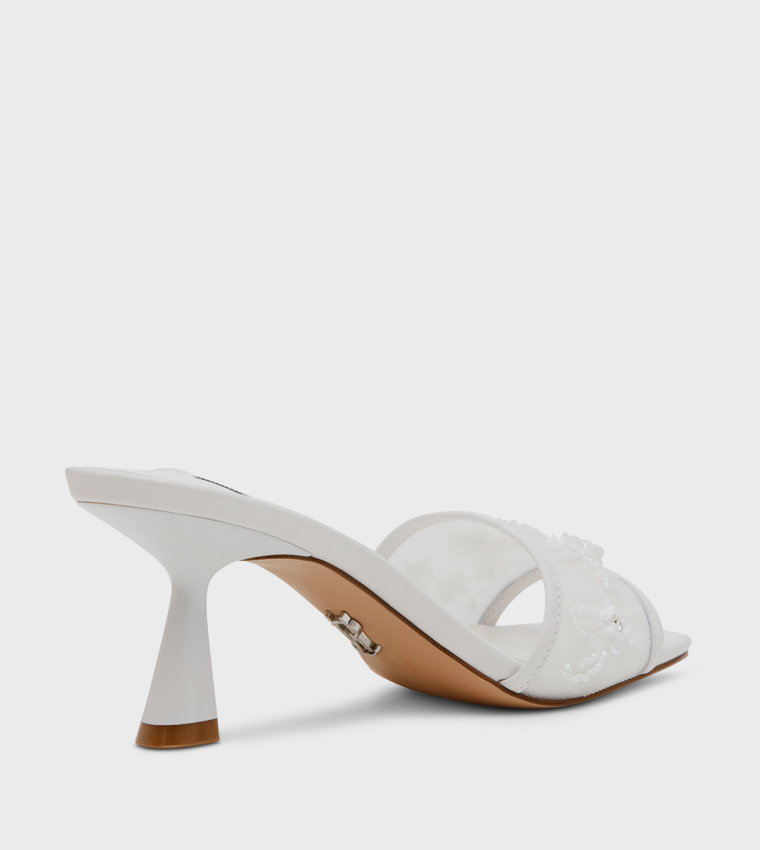 IN-BLOOM Embellished Heel Sandals