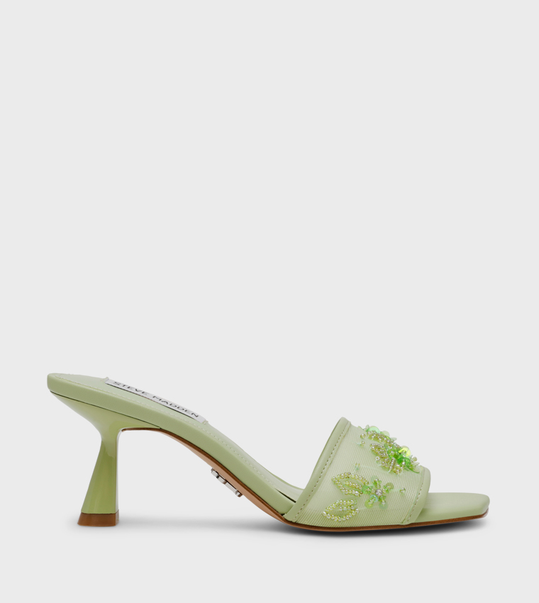 IN-BLOOM Embellished Heel Sandals