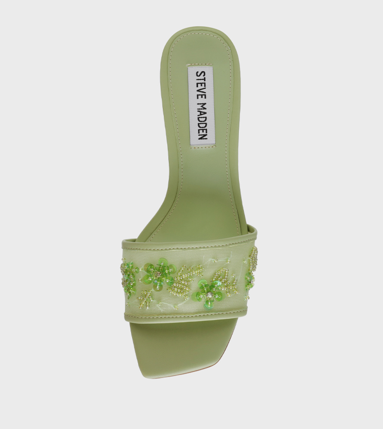IN-BLOOM Embellished Heel Sandals