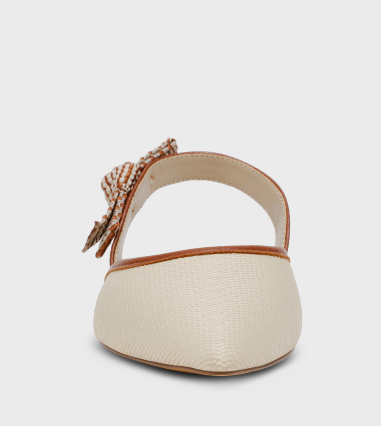 LANDFALL Bow Detail Slingback Flats