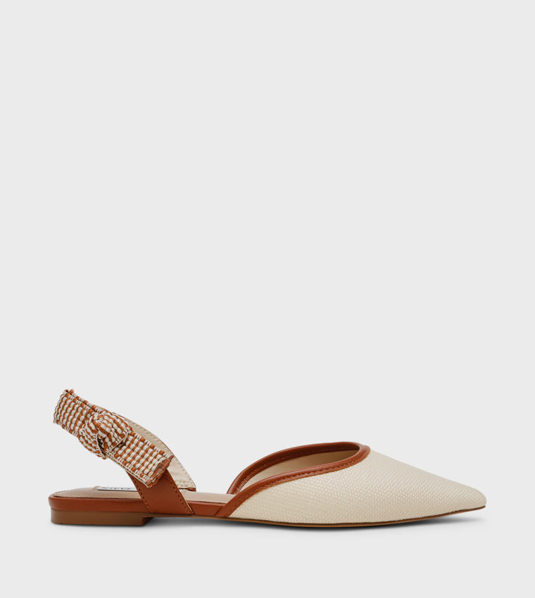 LANDFALL Bow Detail Slingback Flats
