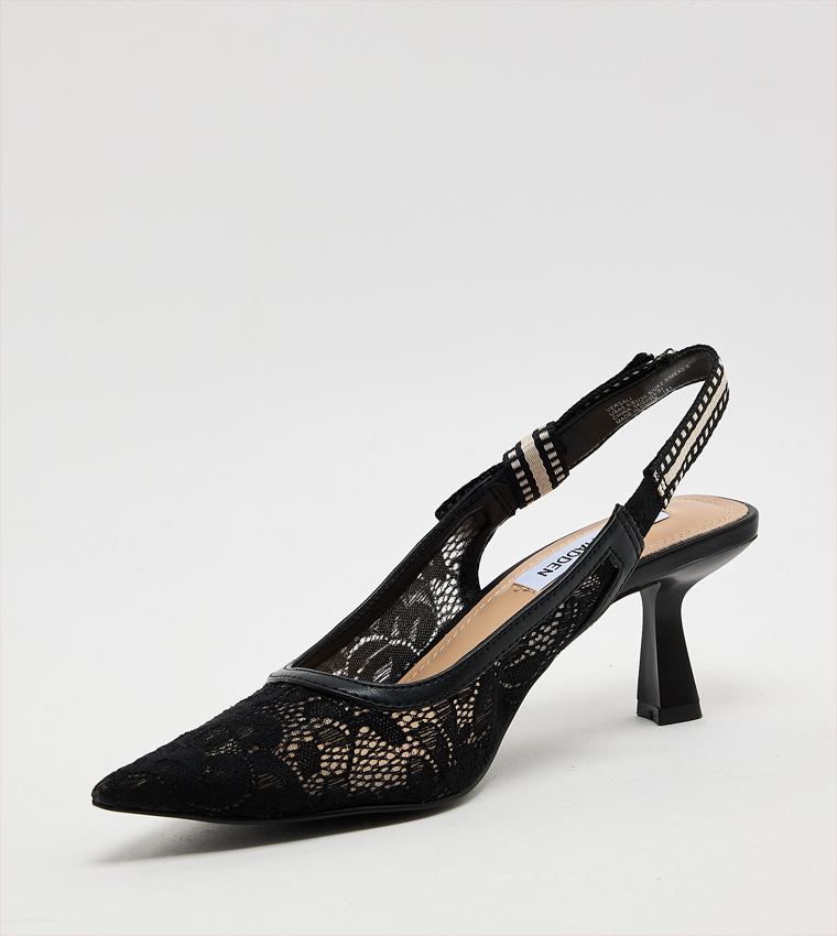 VERSALI Pointed Toe Slingback Pumps