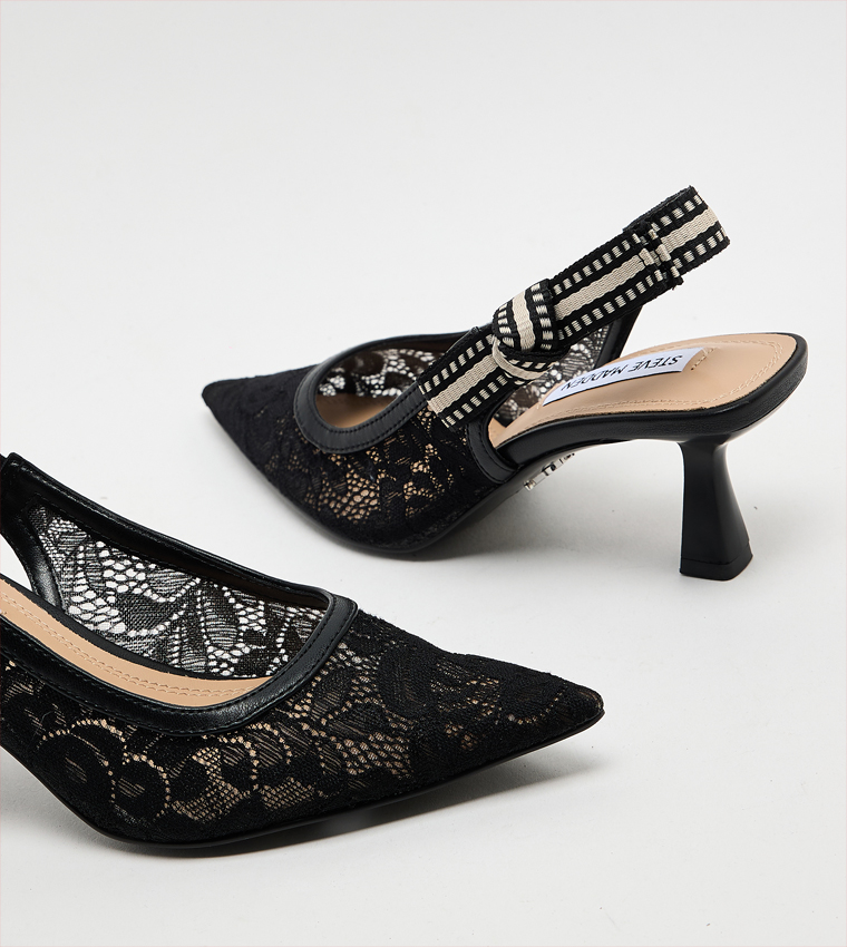 VERSALI Pointed Toe Slingback Pumps