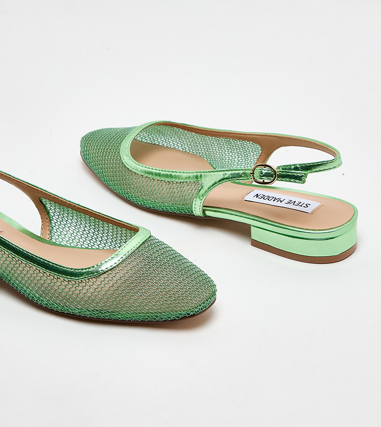 BOULEVARD Mesh Slingback Mules