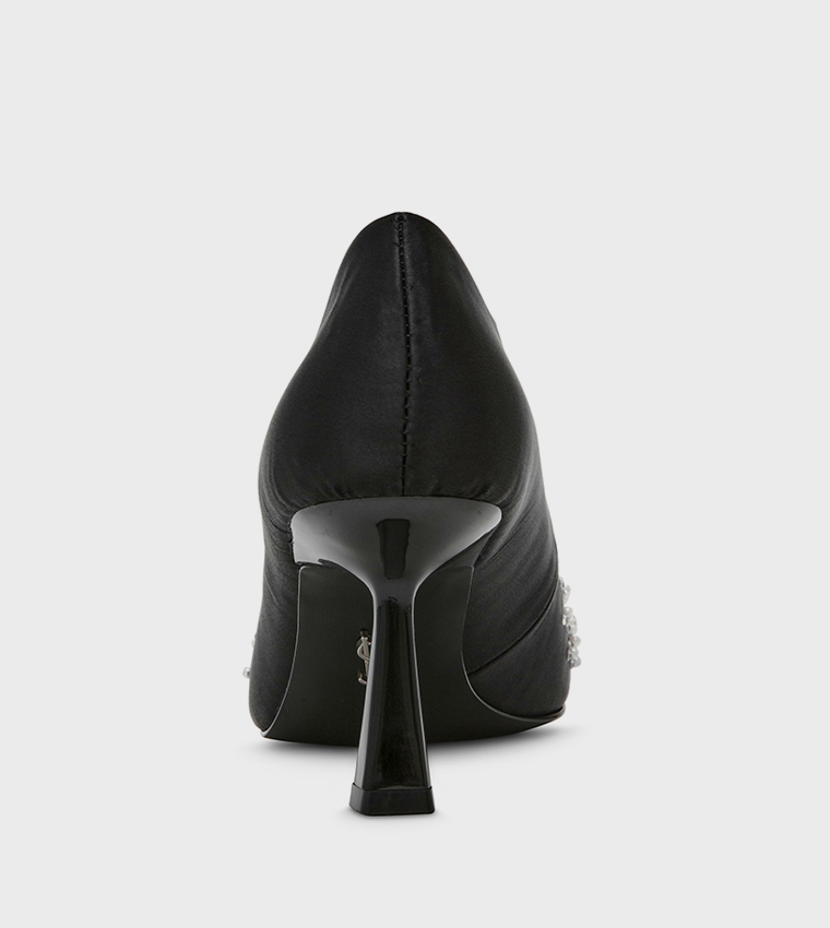 VIEWZ Embellished Pointed Toe Pumps