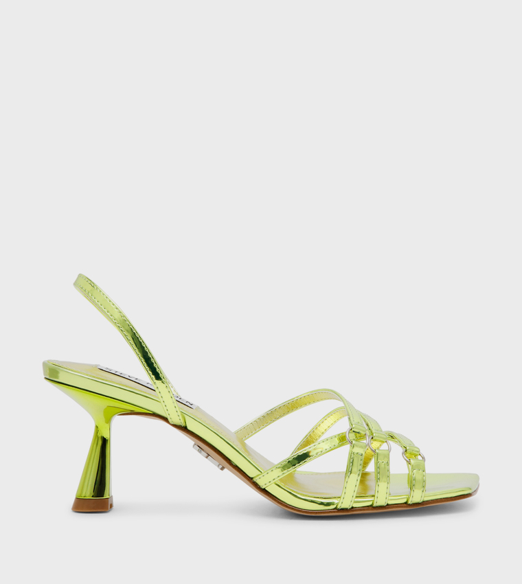 UPCLOSE Strappy Sling Back Heeled Sandals