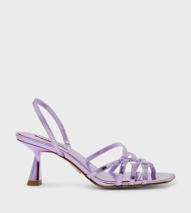 UPCLOSE Strappy Sling Back Heeled Sandals