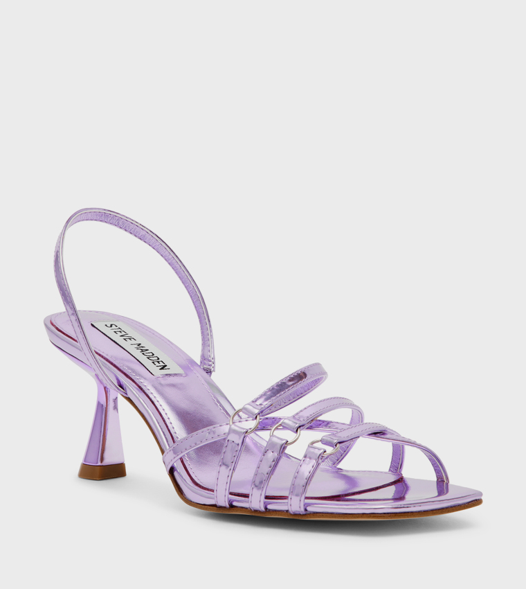 UPCLOSE Strappy Sling Back Heeled Sandals