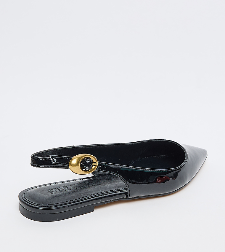 OTTIE Pointed Toe Slingback Flat Shoes