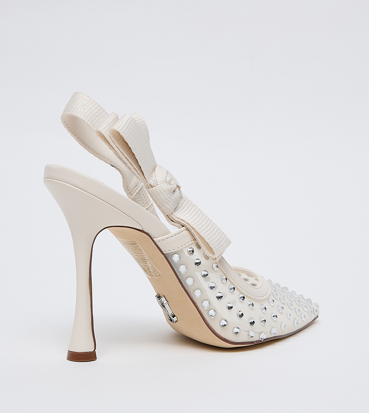 BRYLIE-R Embellished Pumps