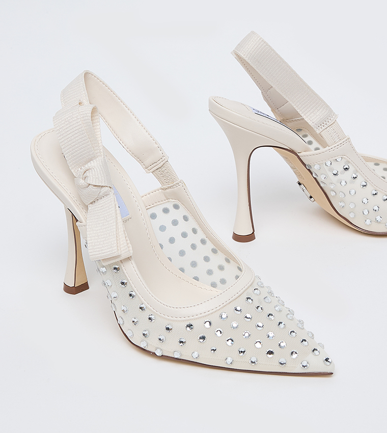 BRYLIE-R Embellished Pumps