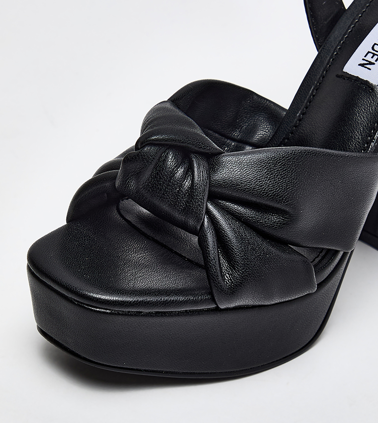 LEVONA Ankle Strap Platform Heel Sandals