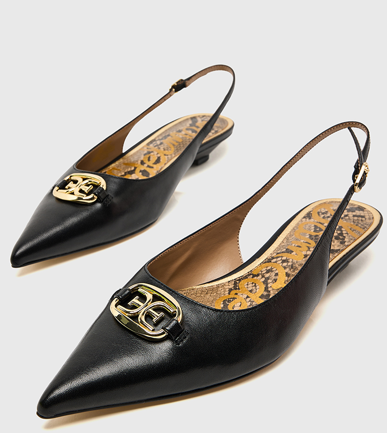 AGGIE Pointed Toe Slingback Pumps