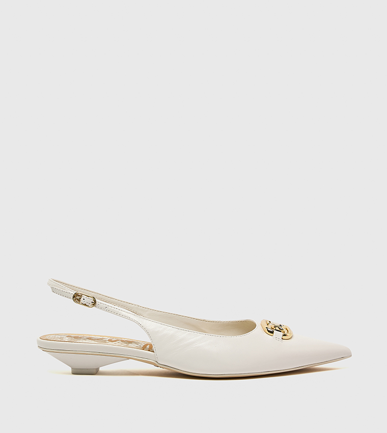 AGGIE Pointed Toe Slingback Pumps