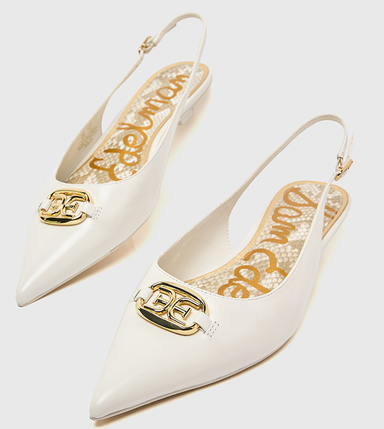 AGGIE Pointed Toe Slingback Pumps