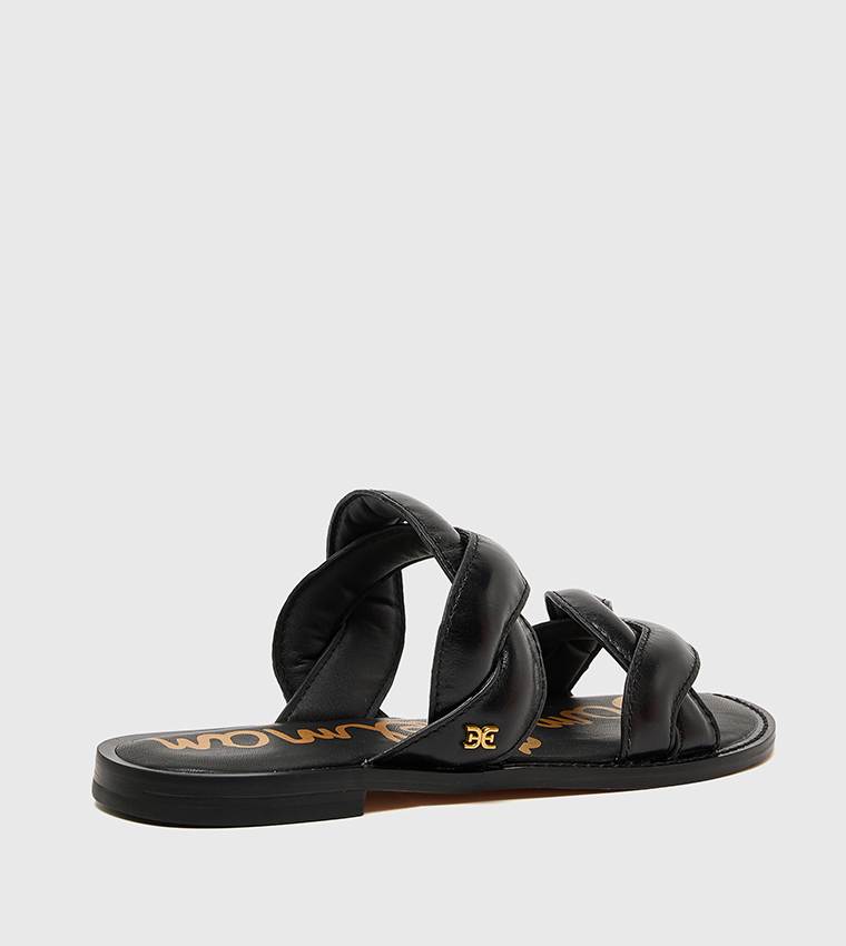 HELLEN Open Toe Flat Sandals