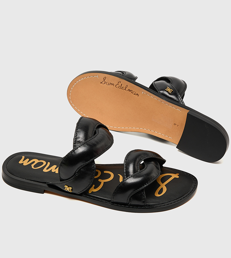 HELLEN Open Toe Flat Sandals