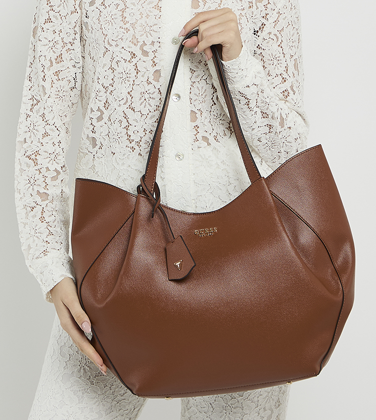 AMORETTE Logo Detail Tote Bag Set