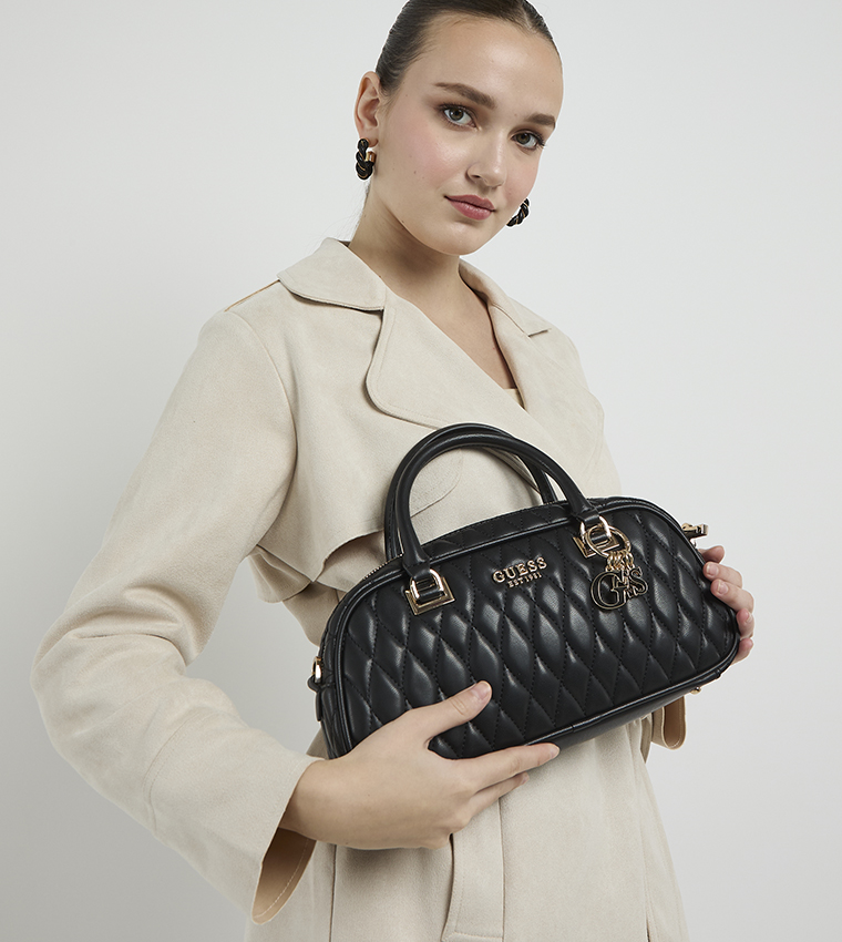 VALLA Quilted Handheld Bag