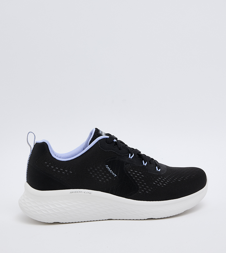 SKECH-LITE PRO Textured Lace-Up Sneakers