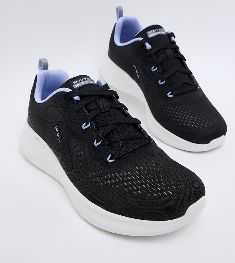 SKECH-LITE PRO Textured Lace-Up Sneakers