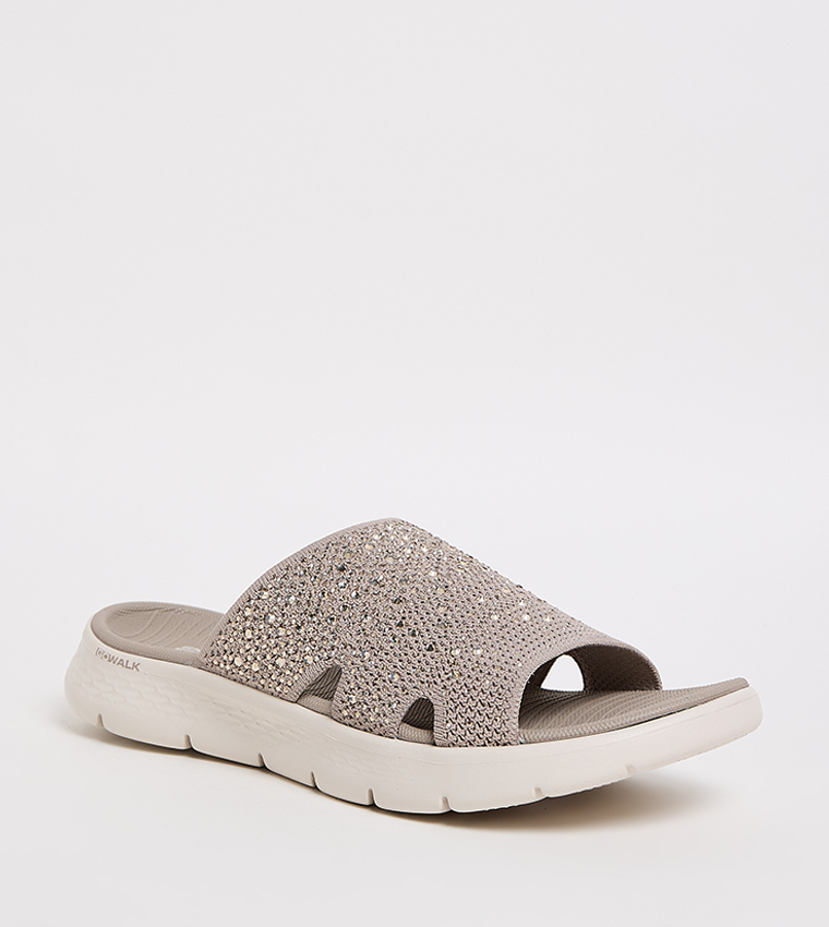GO WALK FLEX GLITZ - Casual Sandals