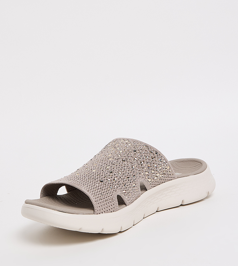 GO WALK FLEX GLITZ - Casual Sandals