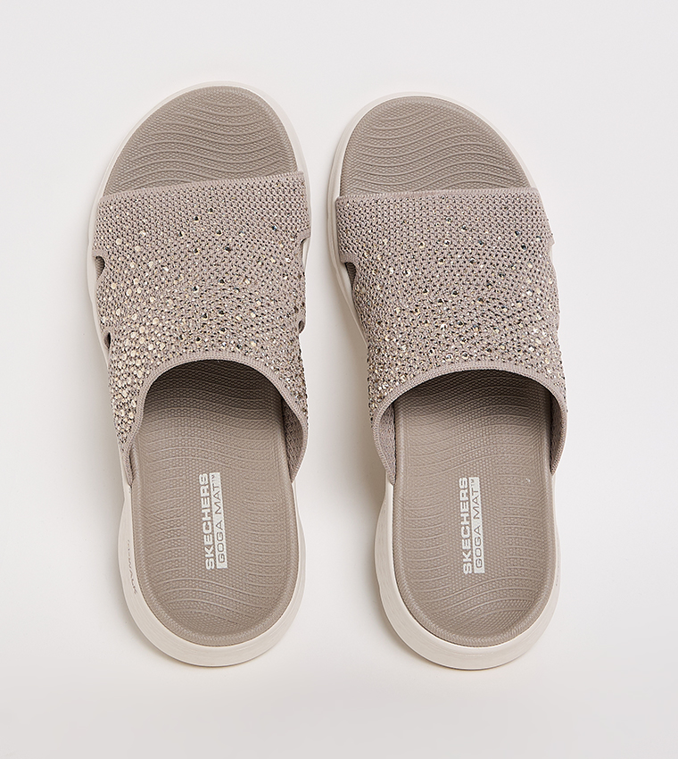 GO WALK FLEX GLITZ - Casual Sandals