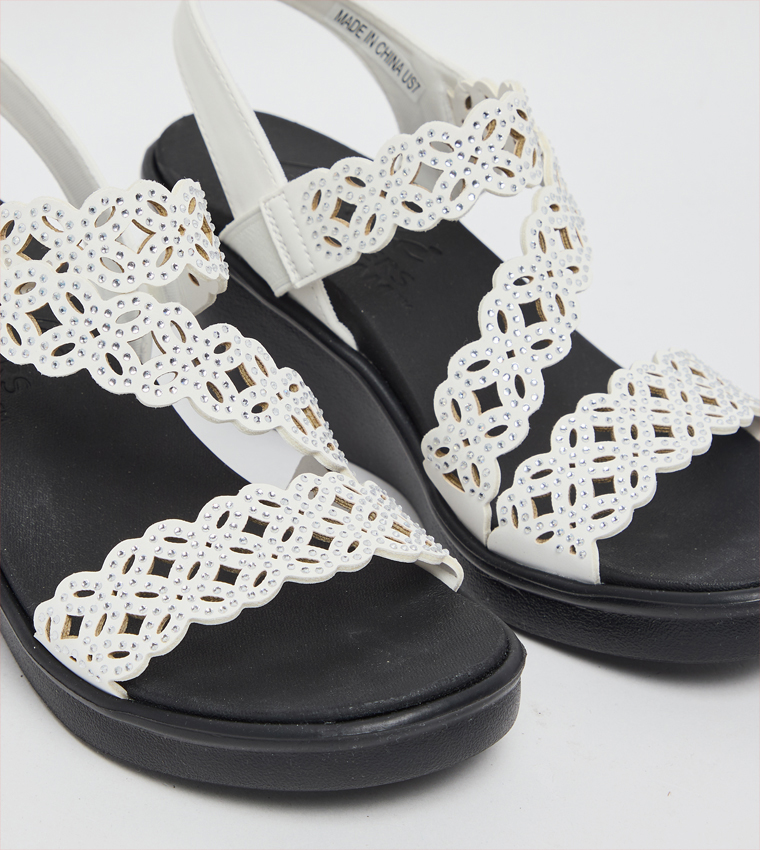 RUMBLE ON - SASSIER DAYZ Wedge Sandals