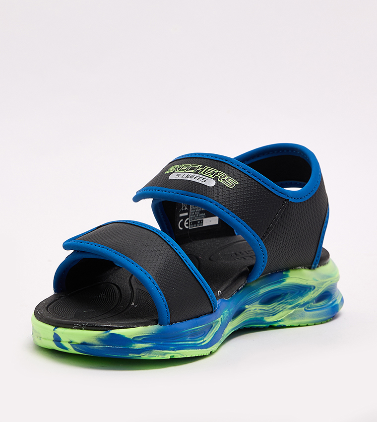 SOLA GLOW Printed Comfort Sandals