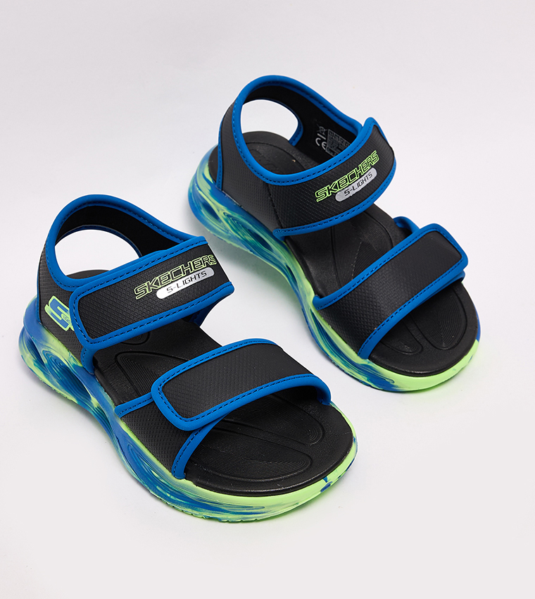 SOLA GLOW Printed Comfort Sandals