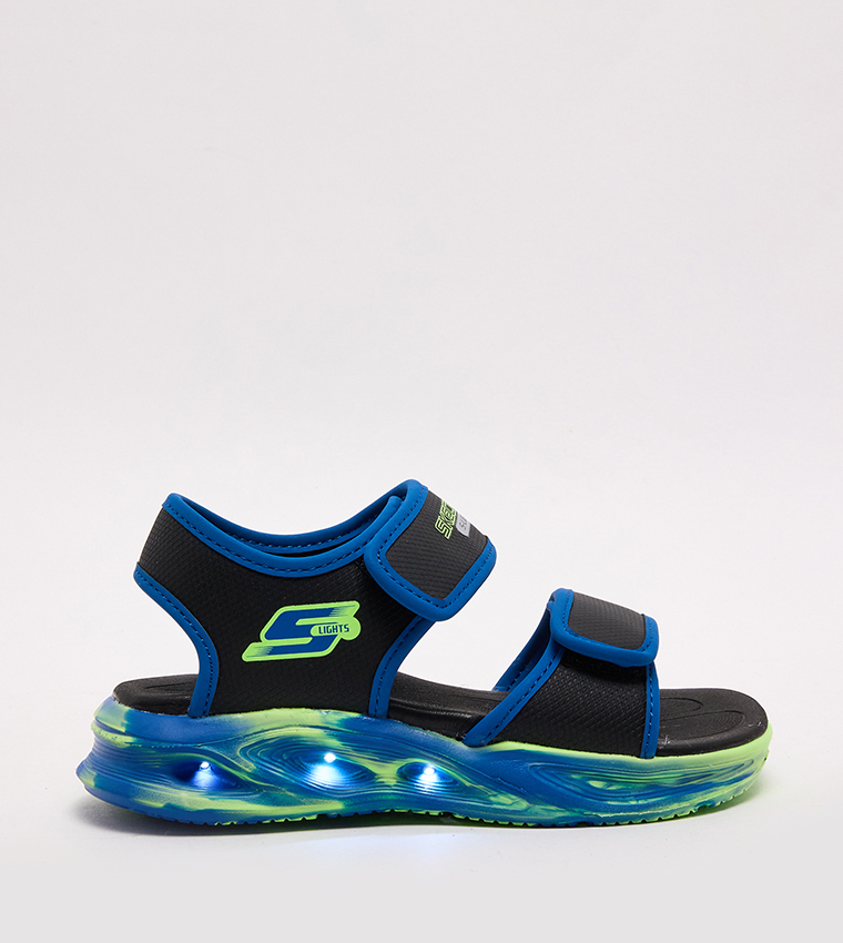 SOLA GLOW Printed Comfort Sandals