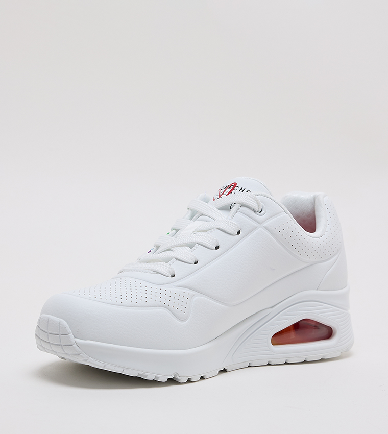 JGoldcrown: UNO - Full Of Love Lace Up Sneakers
