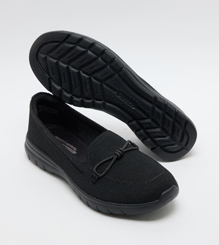 LIGHTLY Bow Detail Slip-On Shoes